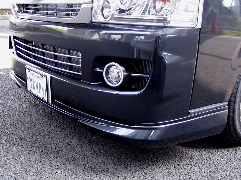 SALE ハイエース フロントスポイラー 未塗装 ナロー 1型 2型 200系 TPD