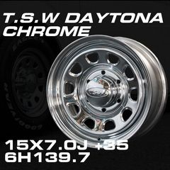 TSW DAYTONA �������� 15X7.0J+35 6H139.7���ۥ�����4�ܥ��å�