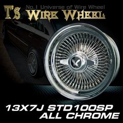 T's WIRE 13X7J STD100SP ALL CHROME���ۥ�����4�ܥ��å�