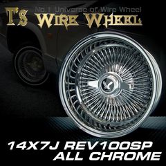 T's WIRE 14X7J REV100SP ALL CHROME���ۥ�����4�ܥ��å�