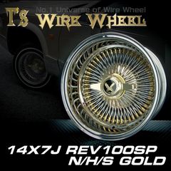 T's WIRE 14X7J REV100SP N/H/S GOLD���ۥ�����4�ܥ��å�