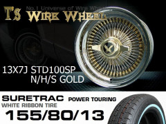 T's WIRE 13X7J STD100SP ȥץ르 奢ȥå ۥ磻ȥܥ󥿥䥻å