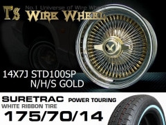 T's WIRE 14X7J STD100SP ȥץ르 奢ȥå ۥ磻ȥܥ󥿥䥻å