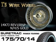 T's WIRE 14X7J REV100SP ȥץ르 奢ȥå ۥ磻ȥܥ󥿥䥻å