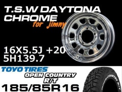 ˡ TSW ǥȥʥ 16X5.5J+20/-18 TOYO OPEN COUNTRY R/T 185/85R16ۥ& 䥻å