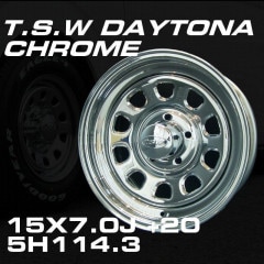 TSW DAYTONA �������� 15X7.0J+20 5H114.3���ۥ�����4�ܥ��å�