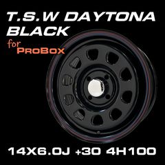 TSW DAYTONA �֥�å� 14X6J+30 4H100���ۥ�����4�ܥ��å�