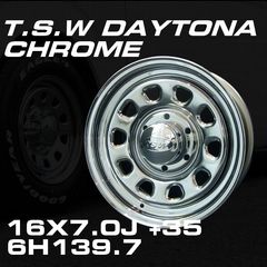 TSW DAYTONA �������� 16X7.0J+35 6H139.7���ۥ�����4�ܥ��å�