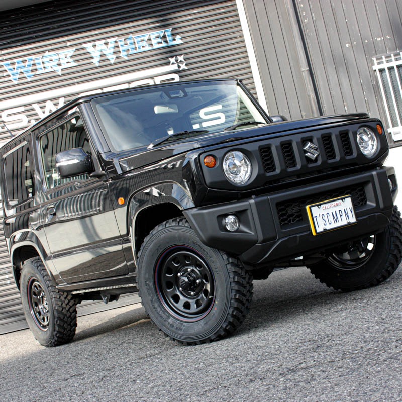 ����ˡ� T.S.W DAYTONA BLACK for Jimny 16x5.5J +20/-18 ��5H 139.7��