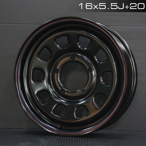 ����ˡ� T.S.W DAYTONA BLACK for Jimny 16x5.5J +20/-18 ��5H 139.7��