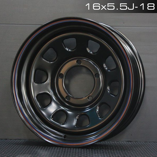 ����ˡ� T.S.W DAYTONA BLACK for Jimny 16x5.5J +20/-18 ��5H 139.7��