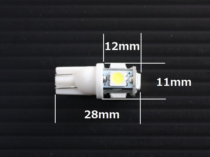 LED�Х�� T10 ��5Ϣ�ۥۥ磻�� ���󥰥�3CHIP SMD
