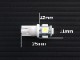LED�Х�� T10 ��5Ϣ�ۥۥ磻�� ���󥰥�3CHIP SMD