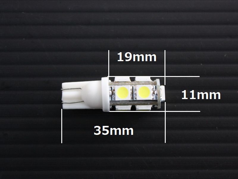 LED�Х�� T10 ��9Ϣ�ۥۥ磻�� ���󥰥�3CHIP SMD
