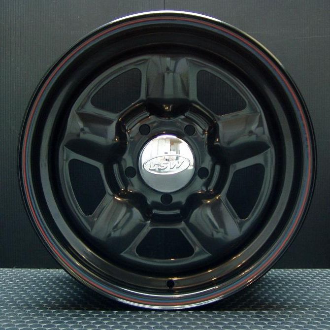 TSW STAR �֥�å� 15X7.0J+20 5H114.3��GOODYEAR NASCAR �ۥ磻�ȥ쥿�� 195/80R15���ۥ�����������䥻�å�