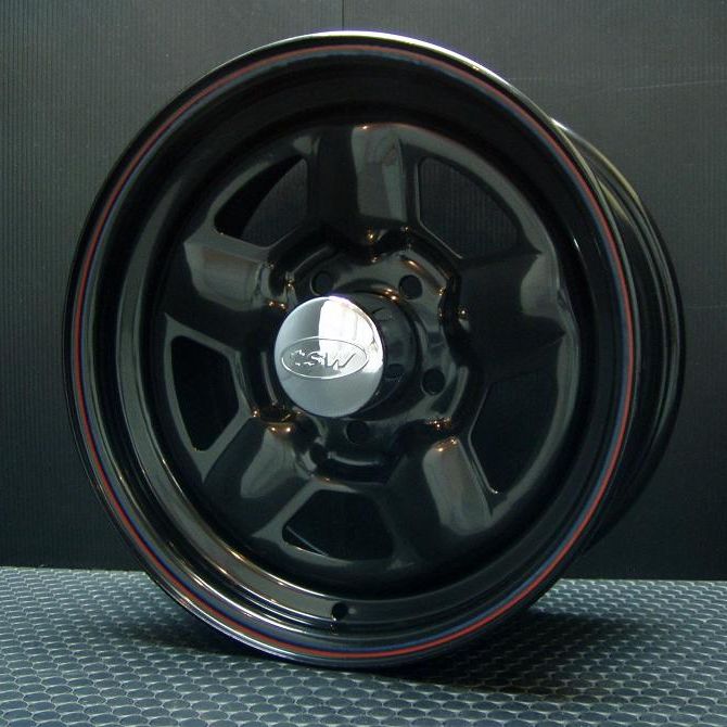 TSW STAR �֥�å� 15X7.0J+20 5H114.3��GOODYEAR NASCAR �ۥ磻�ȥ쥿�� 195/80R15���ۥ�����������䥻�å�