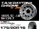 ����ˡ� TSW �ǥ��ȥ� 16X5.5J+20/-18 GEOLANDAR M/T G003 175/80R16 �ۥ�����������䥻�å�