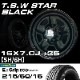 T.S.W STAR 16X7.0J+355H/6H +GOODYEAR E-GRIP ECO EG02 215/60R16