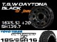 ����ˡ� TSW �ǥ��ȥʥ֥�å� 16X5.5J+20/-18 TOYO OPEN COUNTRY R/T 185/85R16�ۥ�����& �����䥻�å�