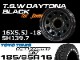 ����ˡ� TSW �ǥ��ȥʥ֥�å� 16X5.5J+20/-18 TOYO OPEN COUNTRY R/T 185/85R16�ۥ�����& �����䥻�å�