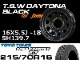 ����ˡ� TSW �ǥ��ȥʥ֥�å� 16X5.5J+20/-18 TOYO OPEN COUNTRY R/T 215/70R16 �ۥ�����&�����䥻�å�