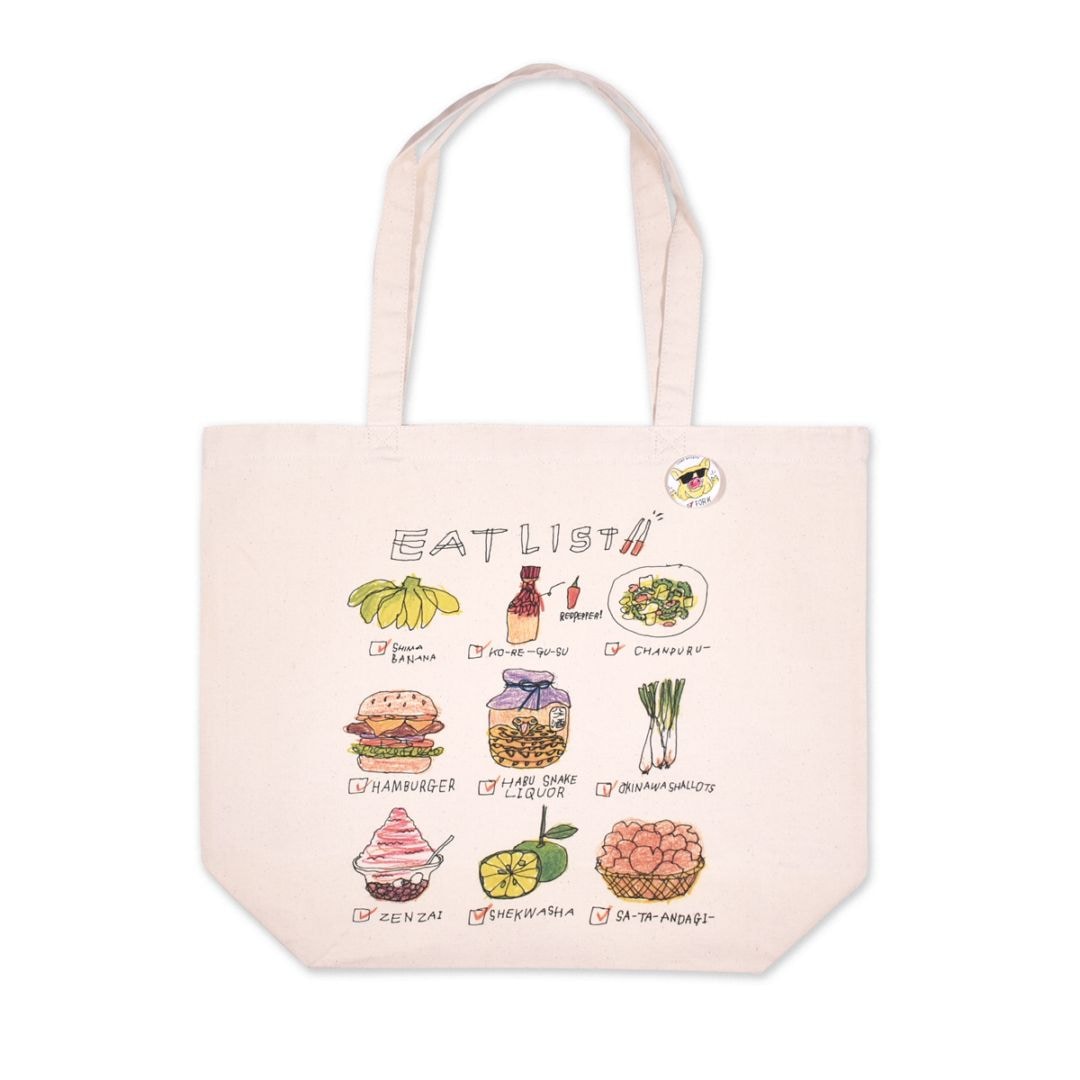 EAT LIST2 トートBAG