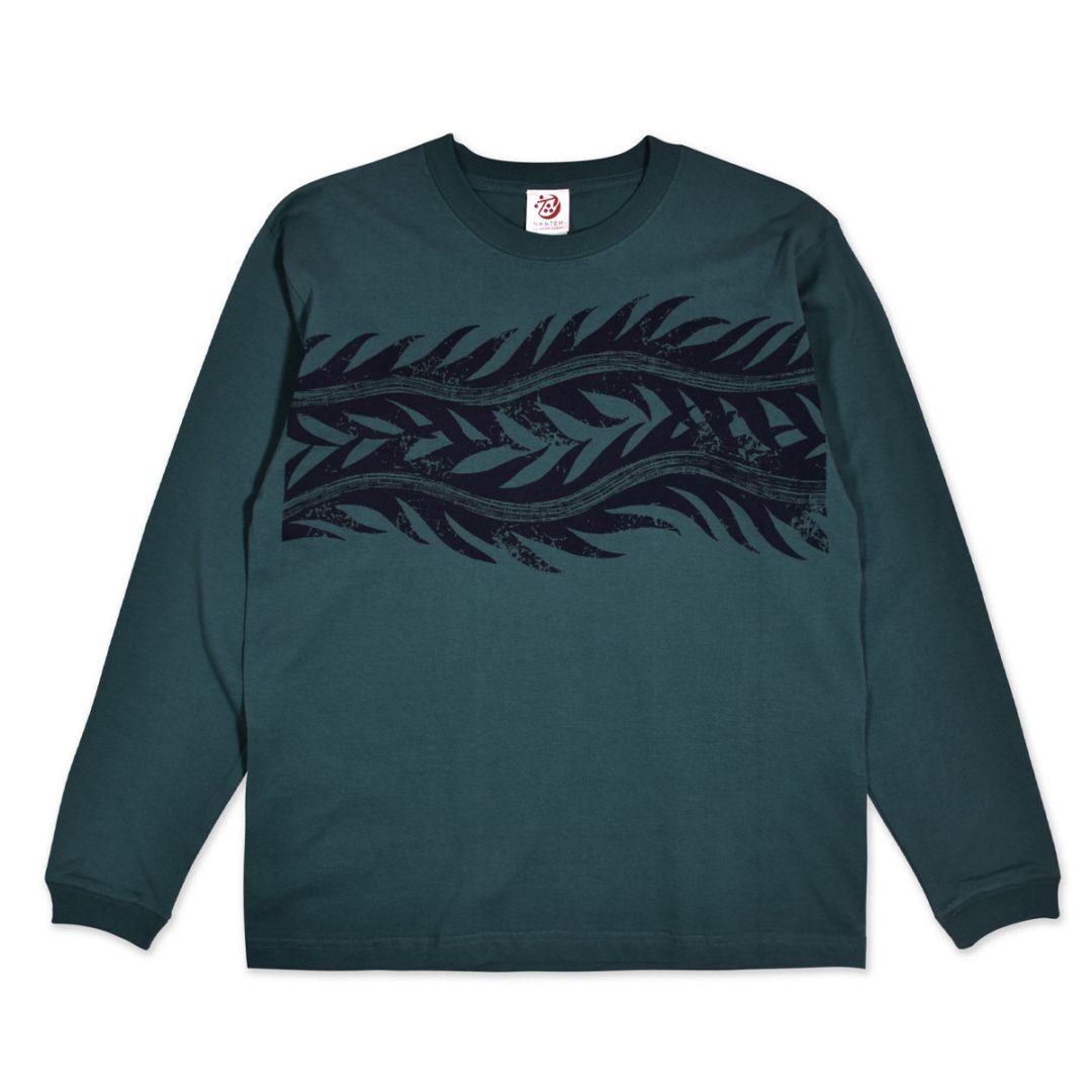 ムカデ旗 ロングスリーブ/デニム