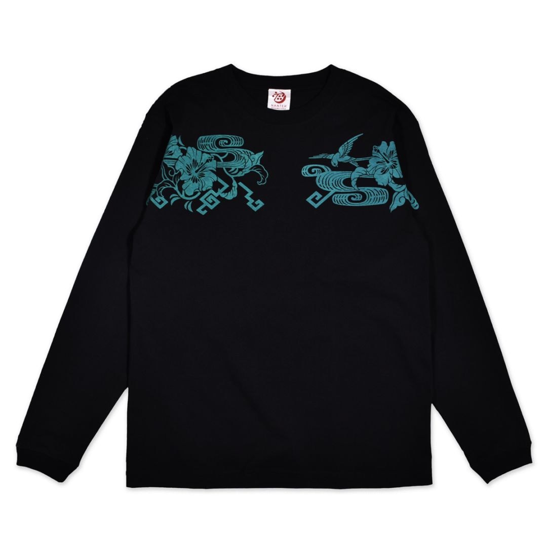 雷雲 ロングスリーブ/ブラック