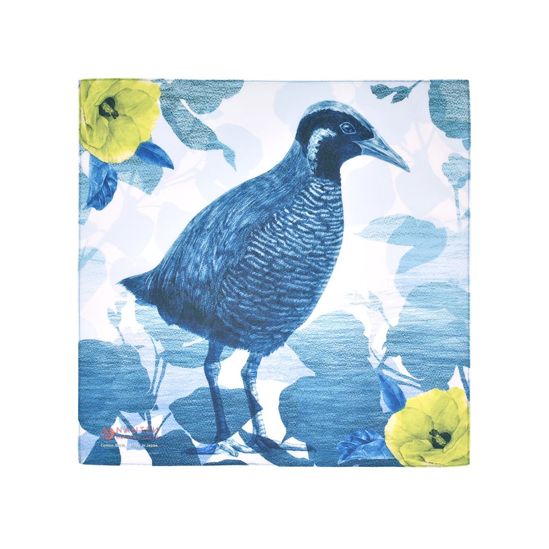 ヤンバルクイナ ハンカチ