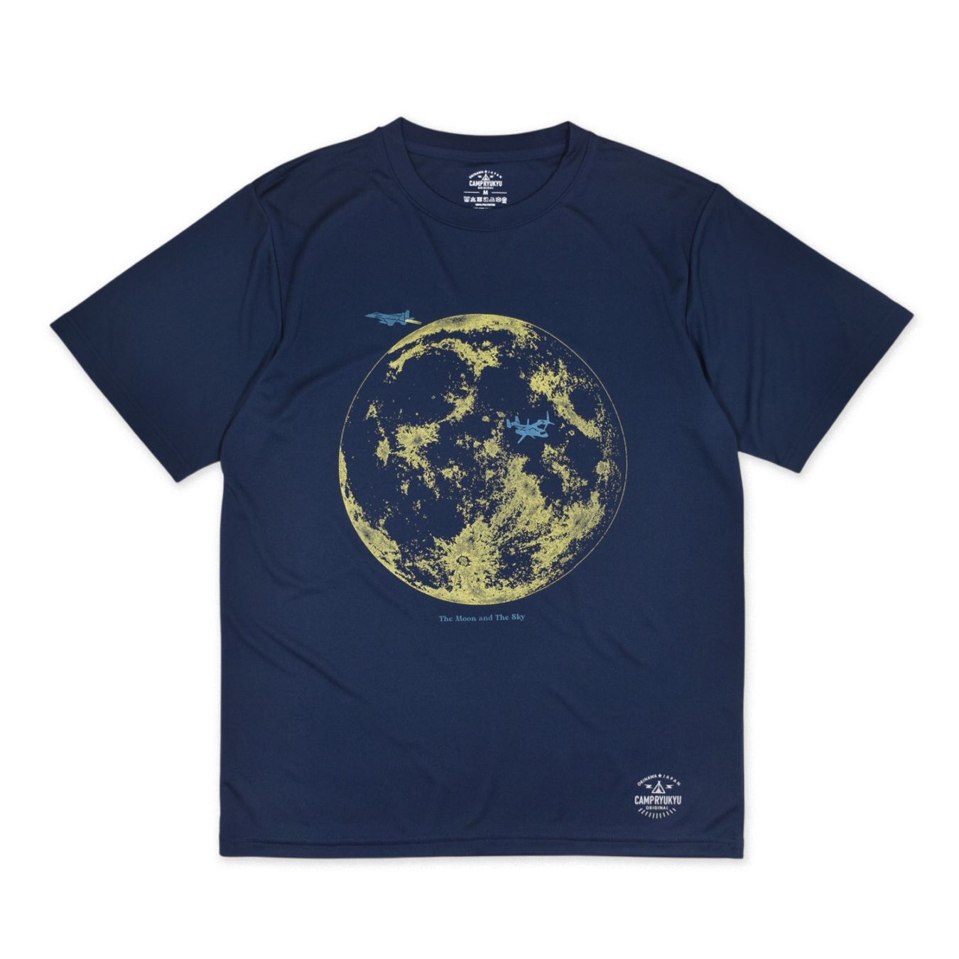 MOON ドライT-SHIRT/インディゴ