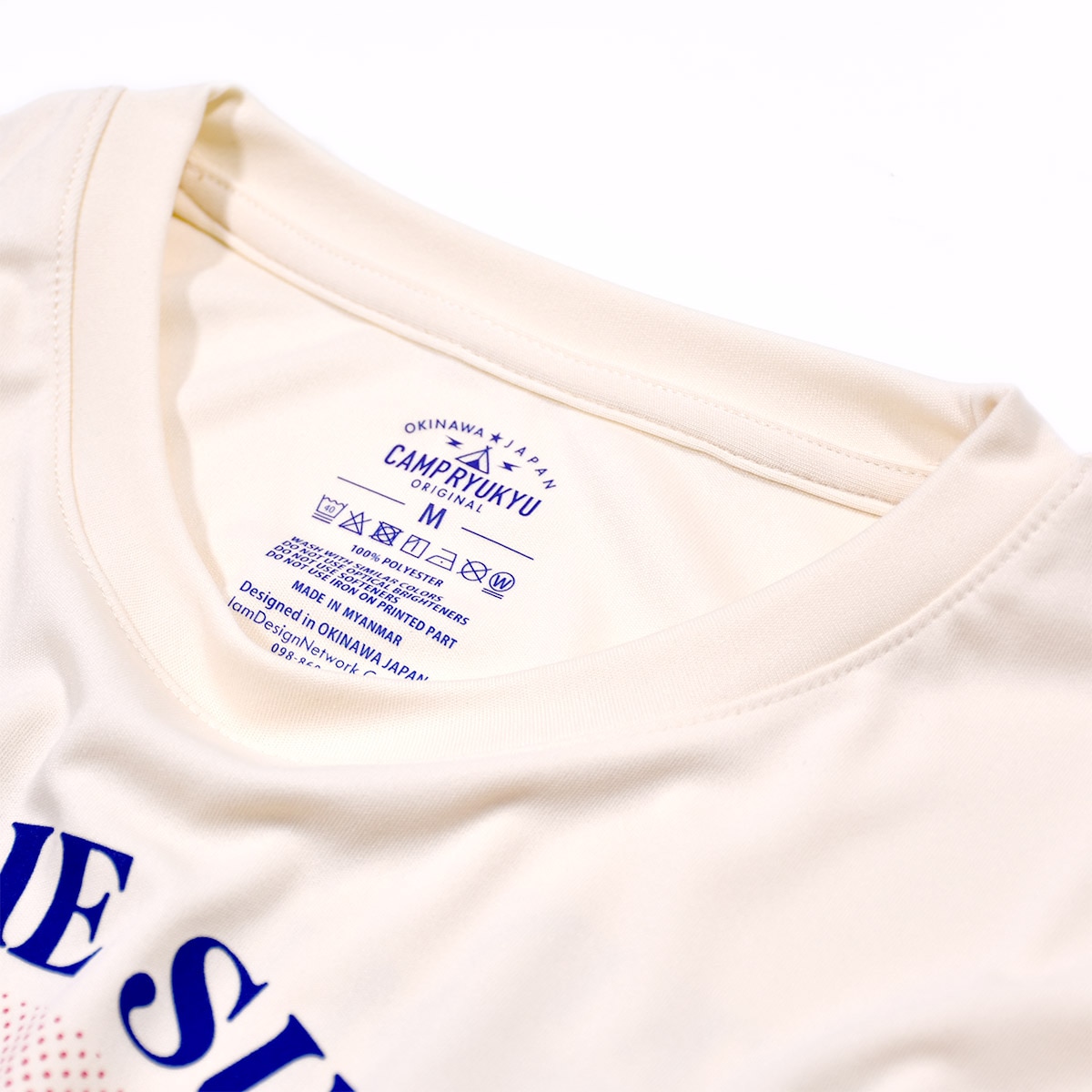 LIVE IN THE SUNSHINEドライTEE/S.イエロー【アニマルTシャツ】