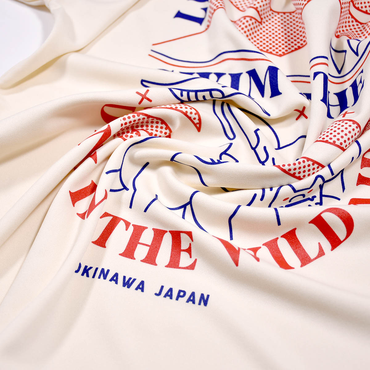 LIVE IN THE SUNSHINEドライTEE/S.イエロー【アニマルTシャツ】