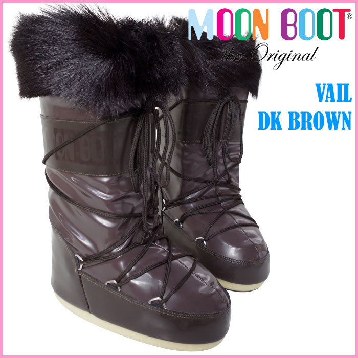�ƥ��˥� �ࡼ��֡��� MOON BOOT VAIL DK BROWN ����� �����ȥ�å� ��RCP�ۡڥ���ӥ˼����б����ʡۡڥ᡼�����Բġ�������������