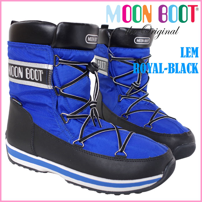 �ƥ��˥� �ࡼ��֡��� MOON BOOT LEM ROYAL-BLACK ����� �����ȥ�å� ��RCP�ۡڥ���ӥ˼����б����ʡۡڥ᡼�����Բġ�������������