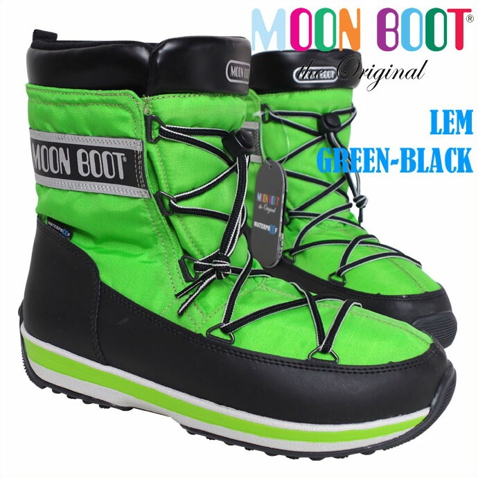 �ƥ��˥� �ࡼ��֡��� MOON BOOT LEM GREEN-BLACK ����� �����ȥ�å� ��RCP�ۡڥ���ӥ˼����б����ʡۡڥ᡼�����Բġ�������������