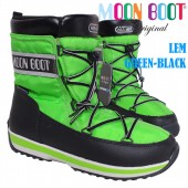 �ƥ��˥� �ࡼ��֡��� MOON BOOT LEM GREEN-BLACK ����� �����ȥ�å� ��RCP�ۡڥ���ӥ˼����б����ʡۡڥ᡼�����Բġ�������������