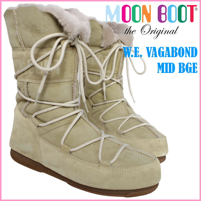 �ƥ��˥� �ࡼ��֡��� MOON BOOT W.E. VAGABOND MID BGE ����� �����ȥ�å� ��RCP�ۡڥ���ӥ˼����б����ʡۡڥ᡼�����Բġ�������������