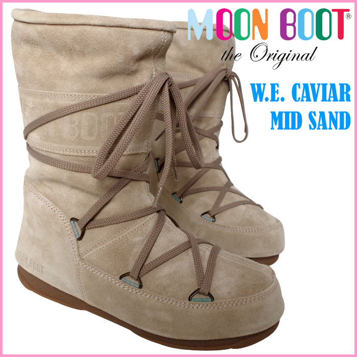 �ƥ��˥� �ࡼ��֡��� MOON BOOT W.E. CAVIAR MID SAND��RCP�ۡڤϤ��ݤ��б����ʡۡڥ���ӥ˼����б����ʡۡڥ᡼�����Բġ�������������