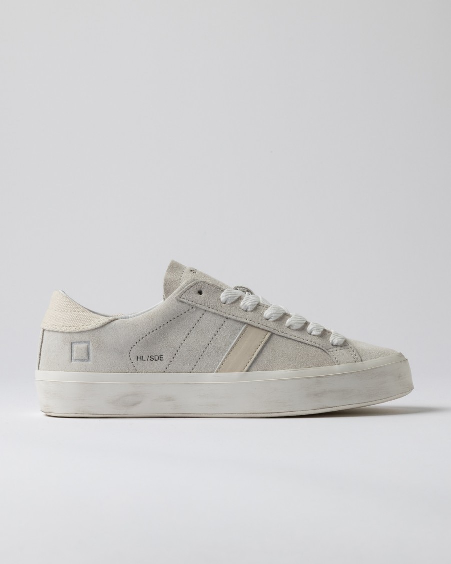 HILL LOW SUEDE WHITE