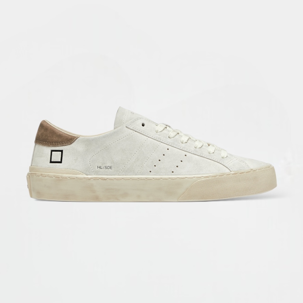 MAN HILL LOW SUEDE WHITE