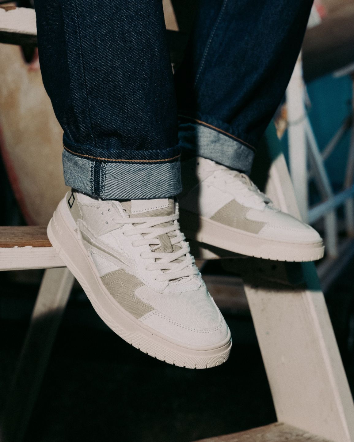 【T-CIRCLE限定】TORNEO FRINGED NATURAL / MAN
