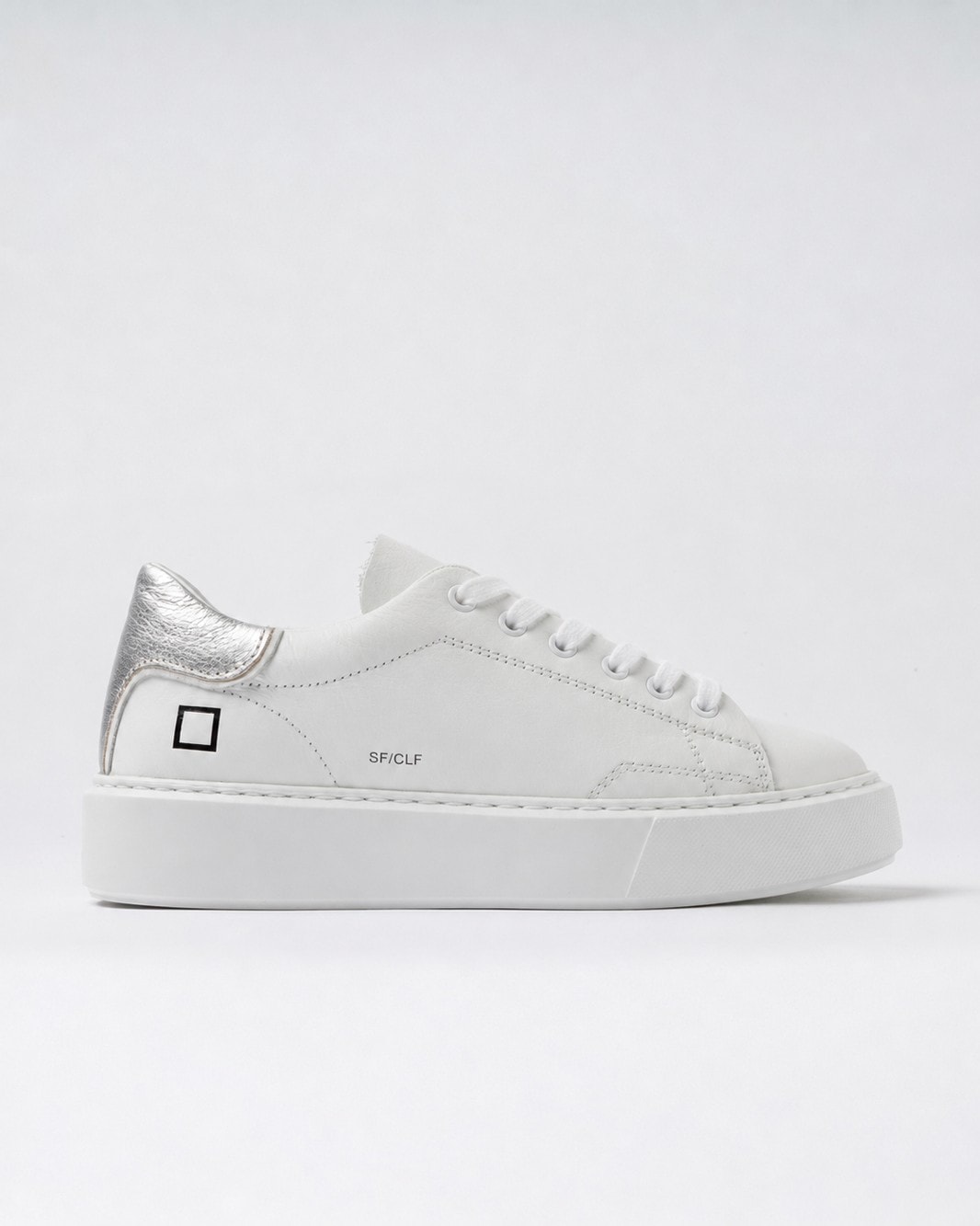 SFERA CALF WHITE-SILVER