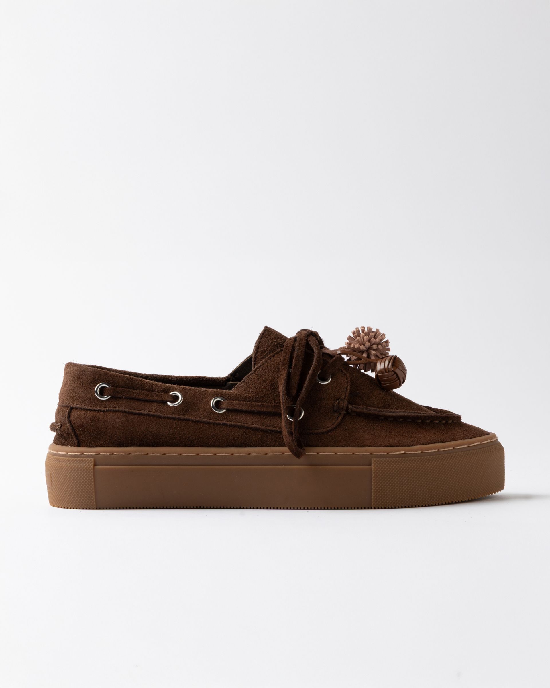 CALETTA SUEDE BROWN