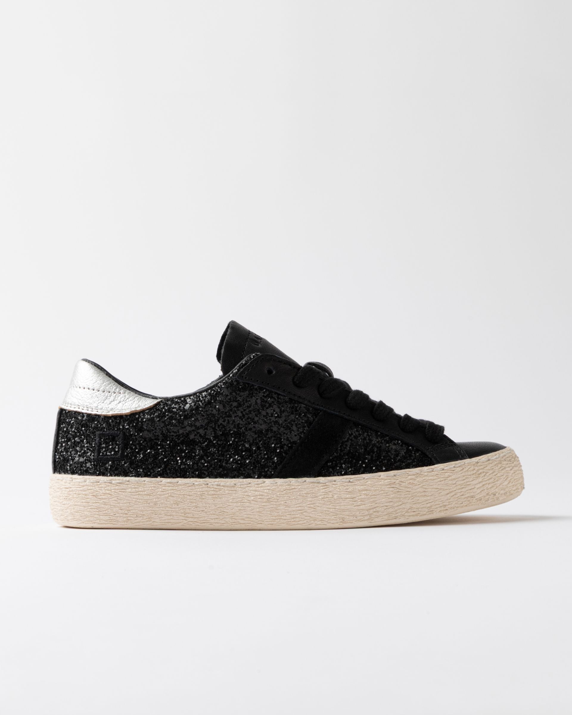 HILL LOW GLITTER BLACK