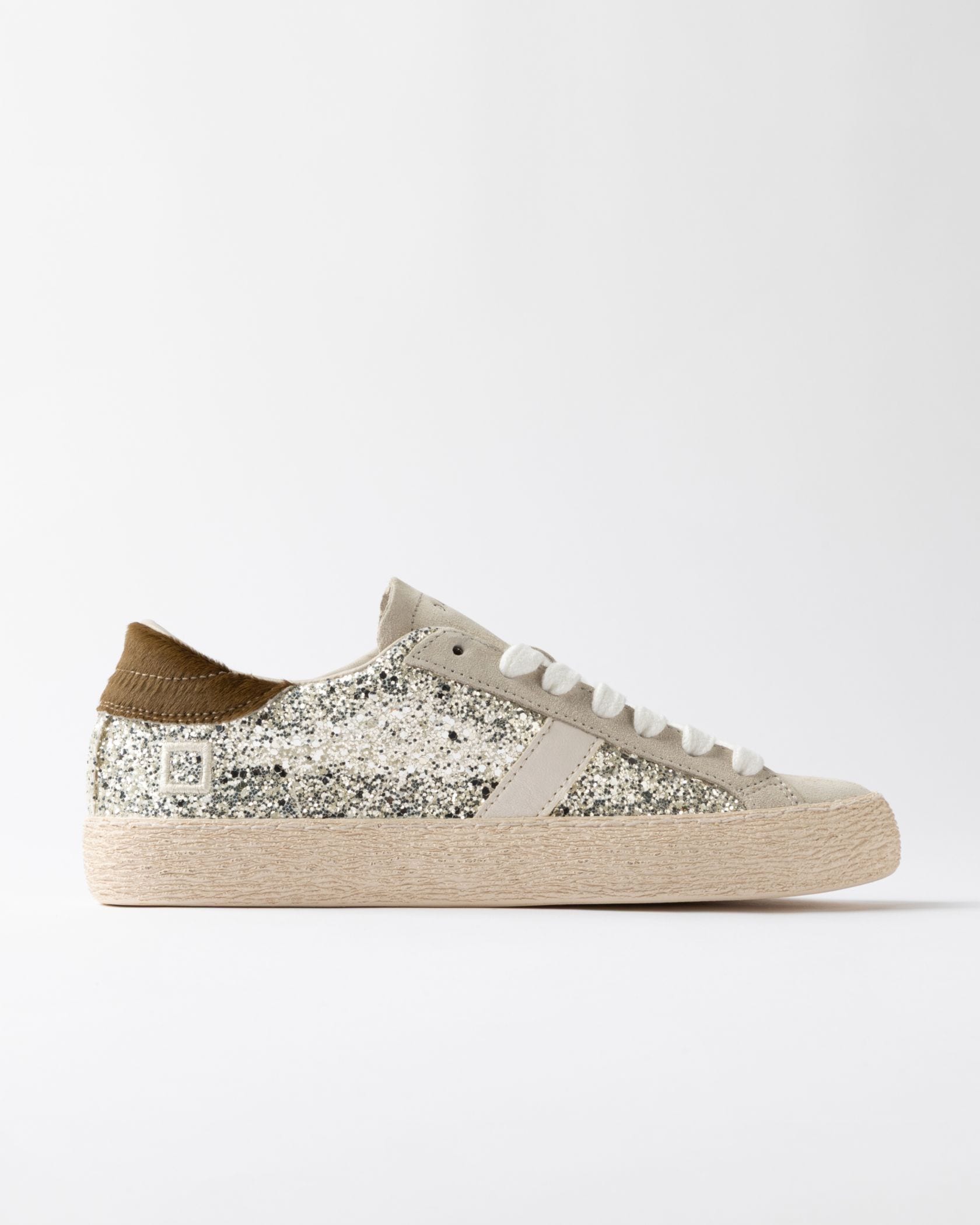 HILL LOW GLITTER PLATINUM