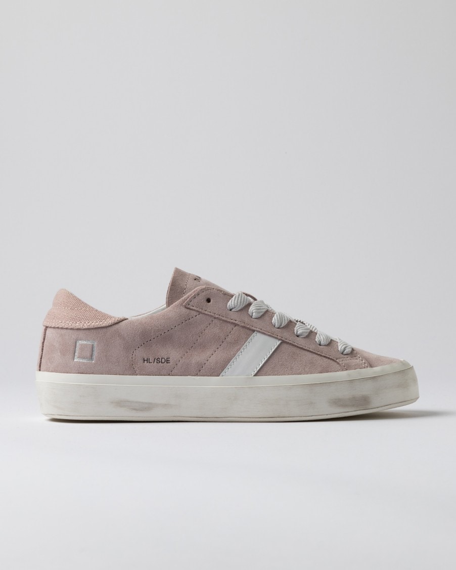 HILL LOW SUEDE PINK