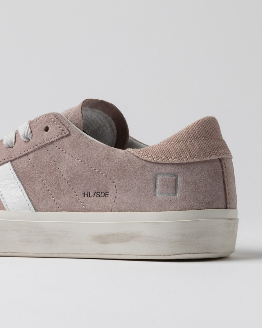 HILL LOW SUEDE PINK