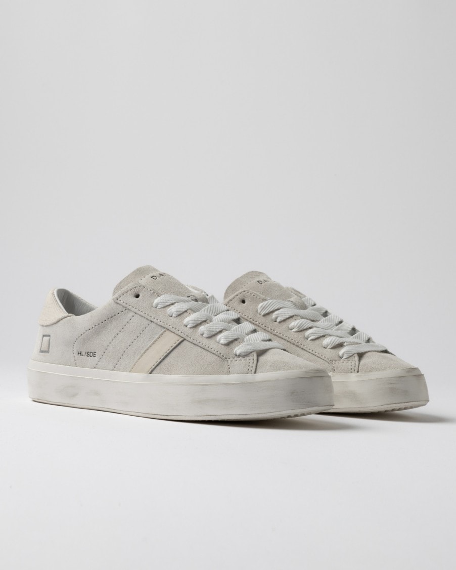 HILL LOW SUEDE WHITE