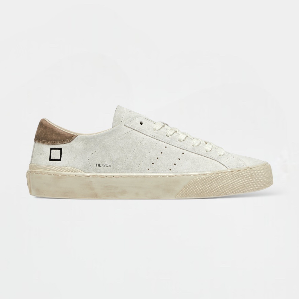 MAN HILL LOW SUEDE WHITE