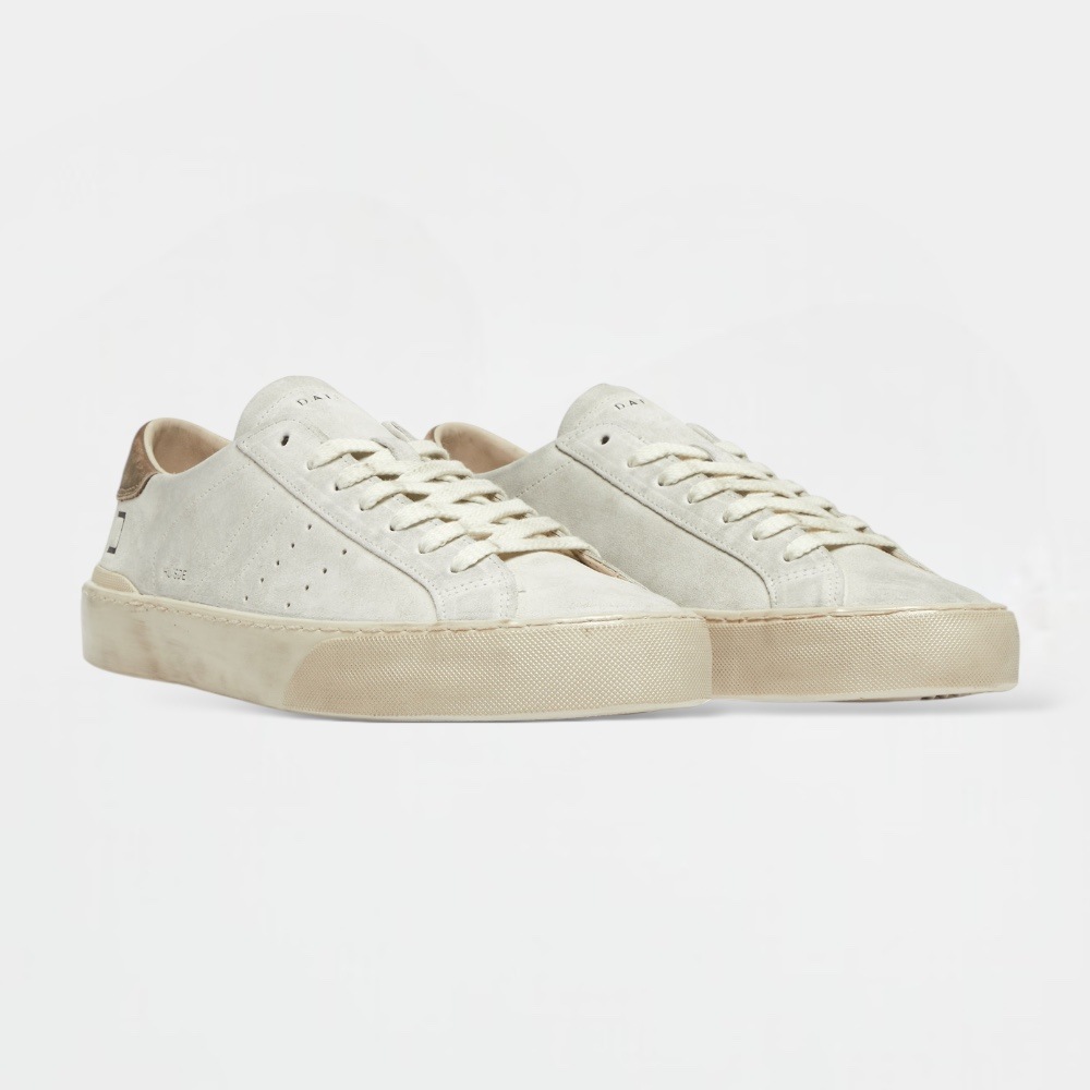 MAN HILL LOW SUEDE WHITE